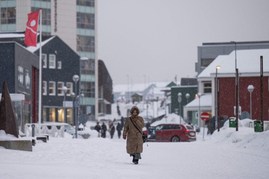 美决心要拿下格陵兰。法新社
