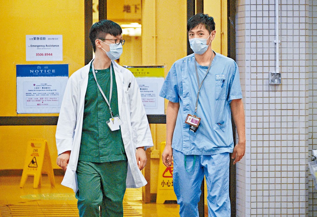 ■公立醫院人手流失率，最近有反彈趨勢。