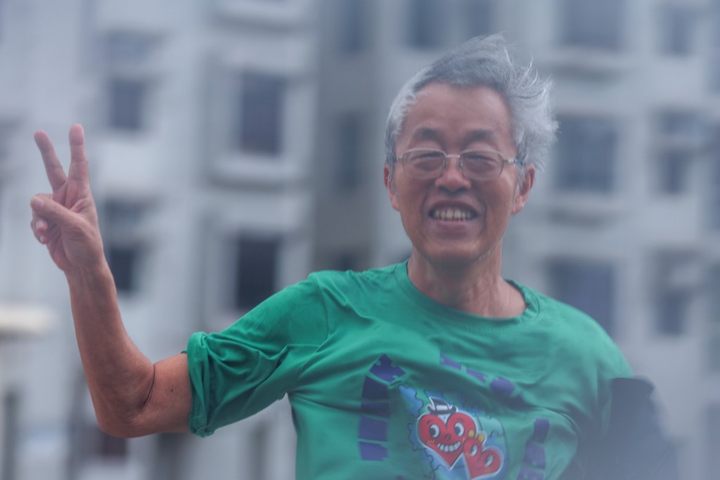 追風不分年紀。何家豪攝 追風不分年紀。何家豪攝