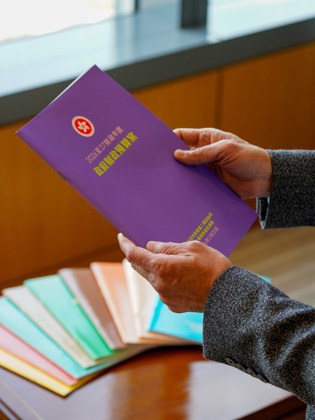 財政司司長陳茂波今日宣讀新一份《財政預算案》。星島圖庫 財政司司長陳茂波今日宣讀新一份《財政預算案》。星島圖庫