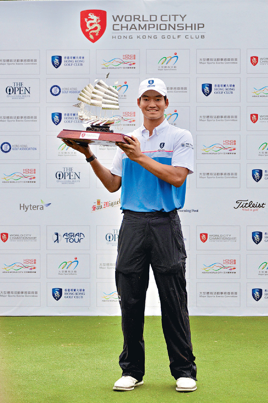 ■許龍一主場封王，是首名揚威亞巡賽港將兼奪英國公開賽資格。