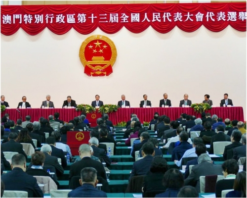 會議早上在澳門東亞運動會體育館舉行。網圖