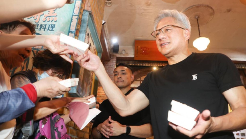 黃仁勳擬台美部署AI超級電腦 預告台灣AI產業鏈將更忙碌