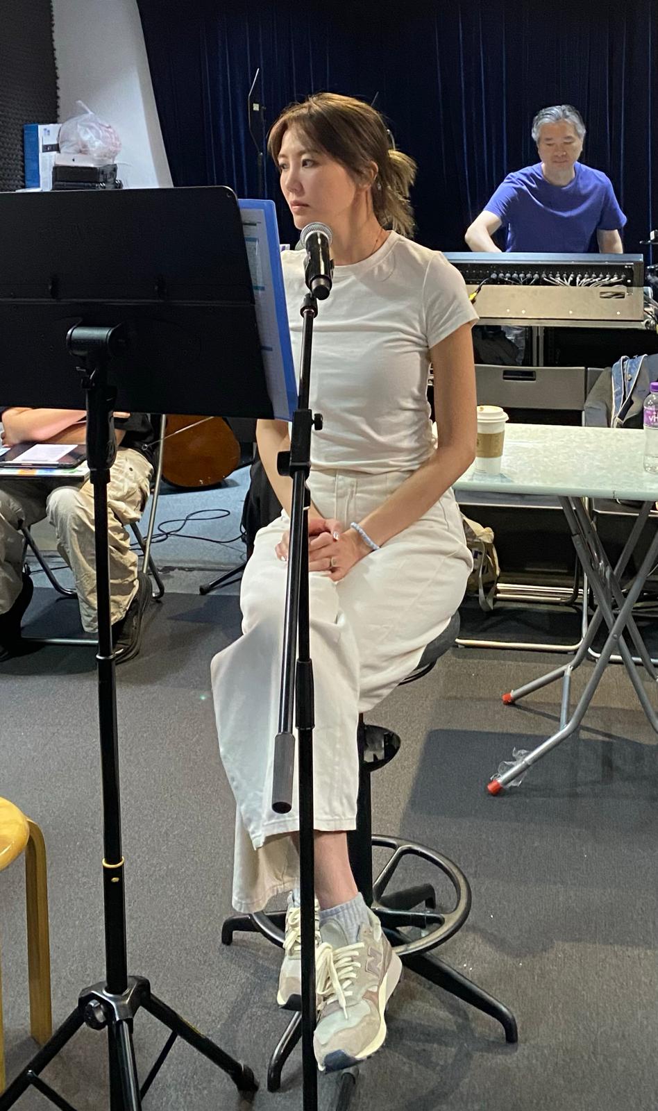 吳若希怕染病影響澳門演出。 吳若希怕染病影響澳門演出。
