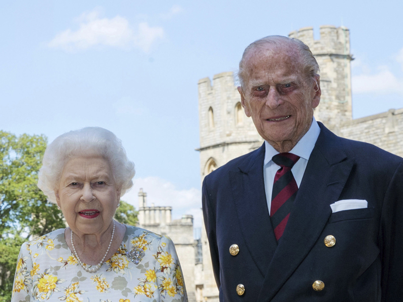 英女皇與皇夫將長眠喬治六世國王紀念教堂。AP 