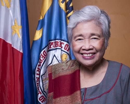 菲律宾教育部长布瑞奥内斯确诊感染新冠病毒。(菲律宾官网图)