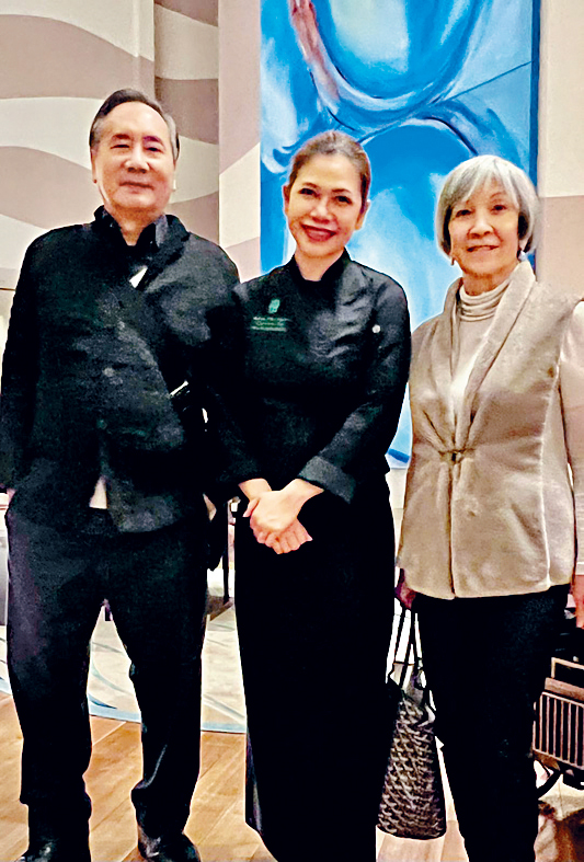 在「尚坊」跟泰國女廚神Jan合照