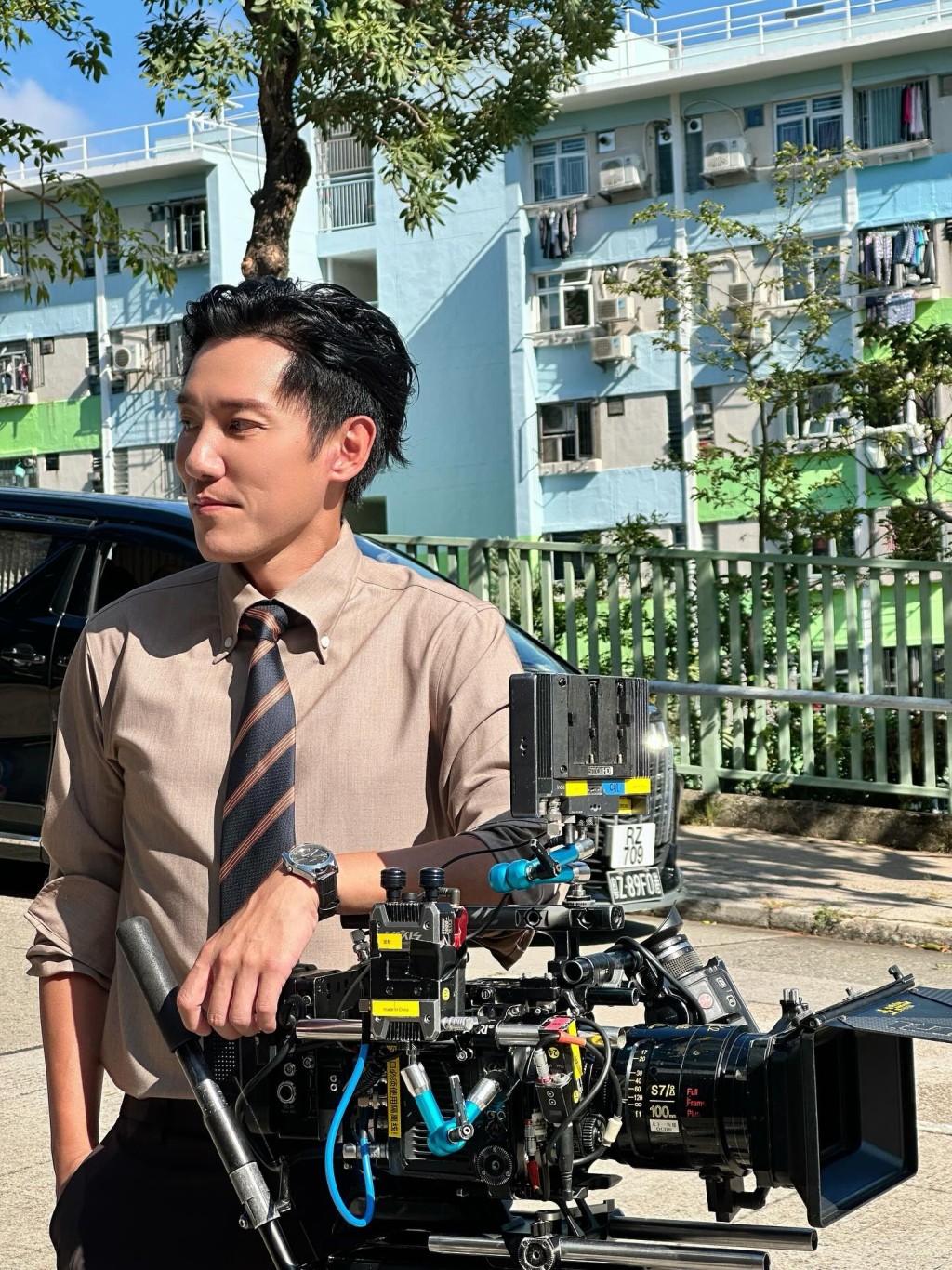張頴康大賣關子，透露有新公司洽談合作。