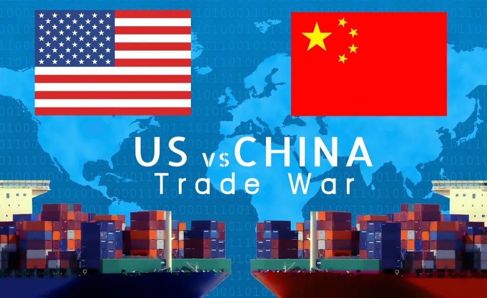 中美近年爆发了贸易战。