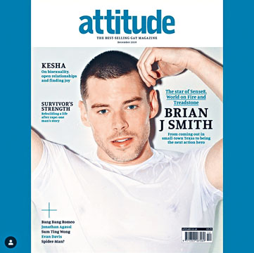 ■《超感8人组》Brian受访自爆是同性恋。