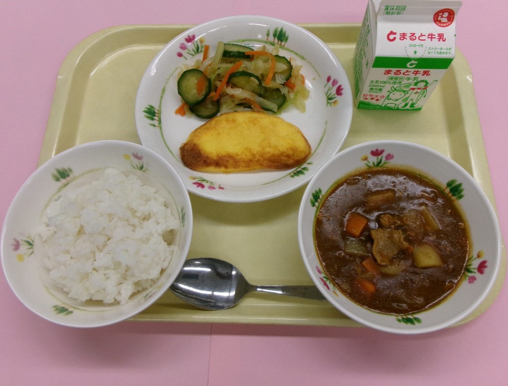 富山县10月6日营养午餐。  @tonami_city / X