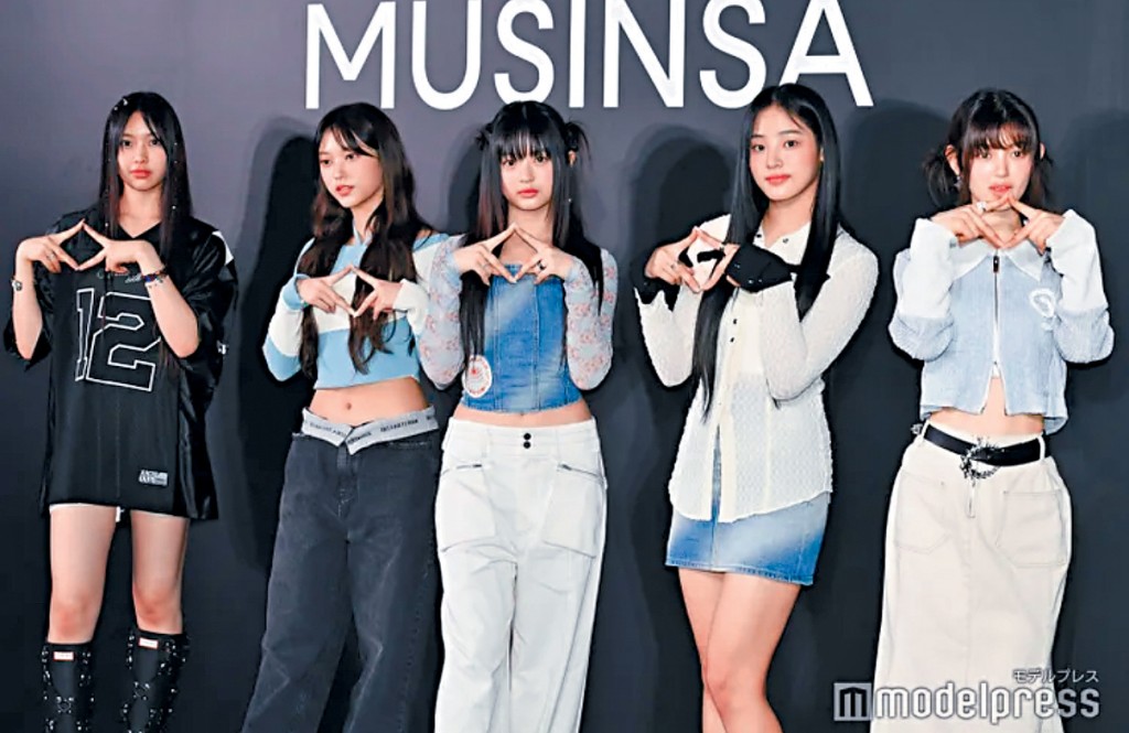 Danielle（右一）確定被飛出NewJeans。