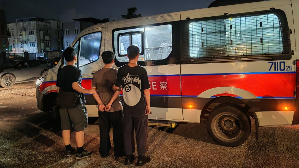 警落馬洲搗破毒品分銷及儲存倉 檢270萬元毒品 拘捕38歲內地男。警方提供