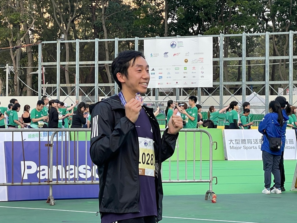 曹星如借跑步備戰復出第3場拳賽。徐嘉華攝