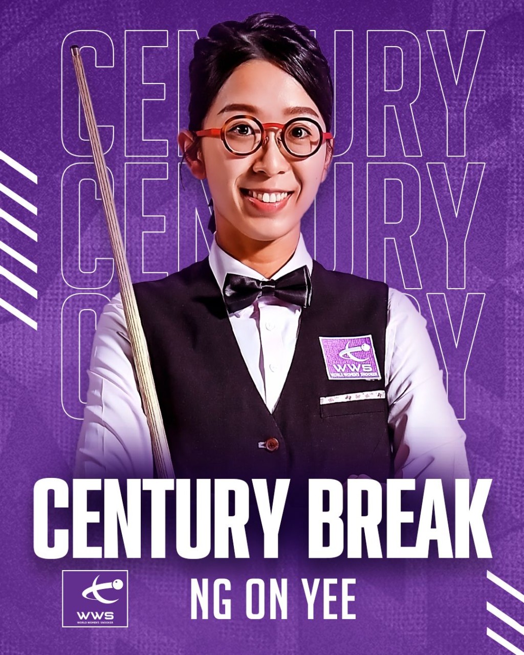 安仪是今站惟一一个打出过百度数的球手。WWS图