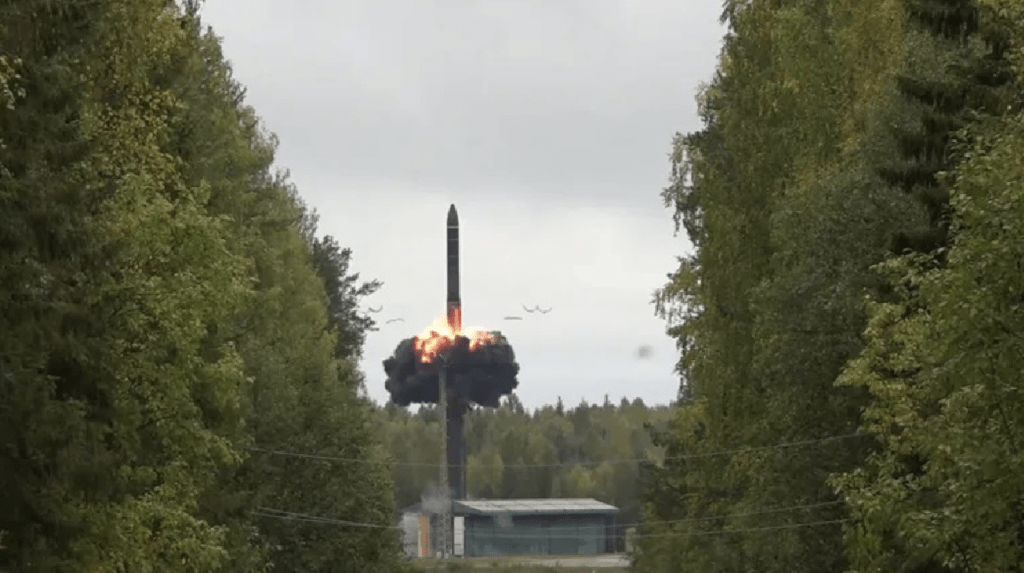 亚尔斯导弹曾在2017年试射。俄罗斯国防部