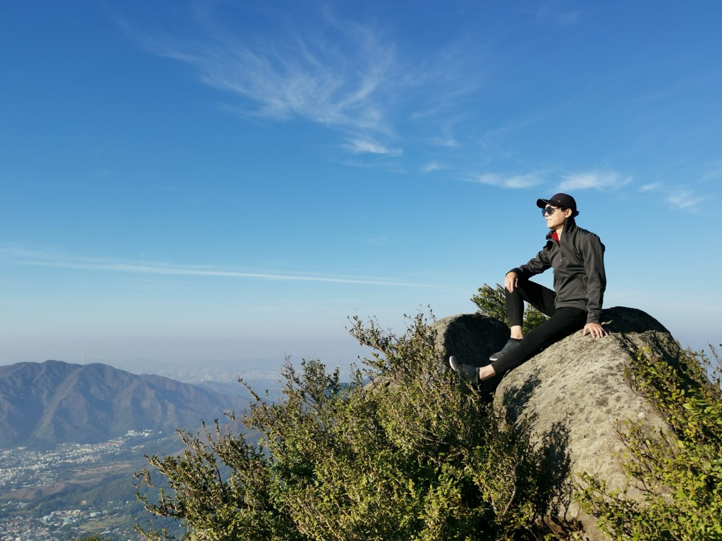 廖國敏現時會在香港行山,表示還有很多地方值得發掘。