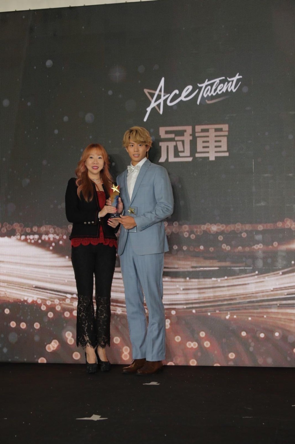 有「田径朴宝剑」之称的姚敬琛Kingsum 勇夺「ACE Talent演艺组」冠军及「Ankang健康大奖」！