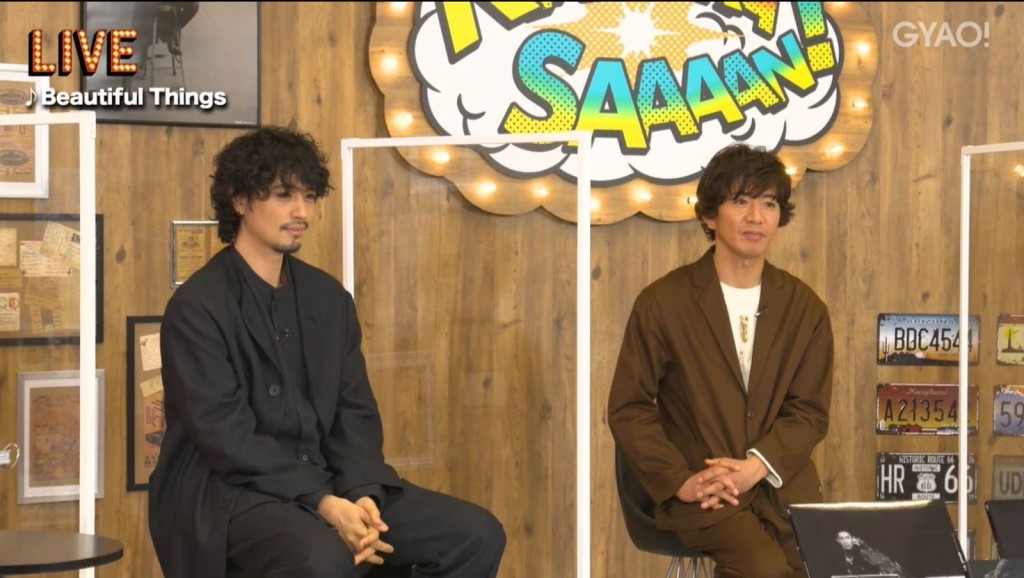 齋藤工(左)為木村新曲MV出任導演。