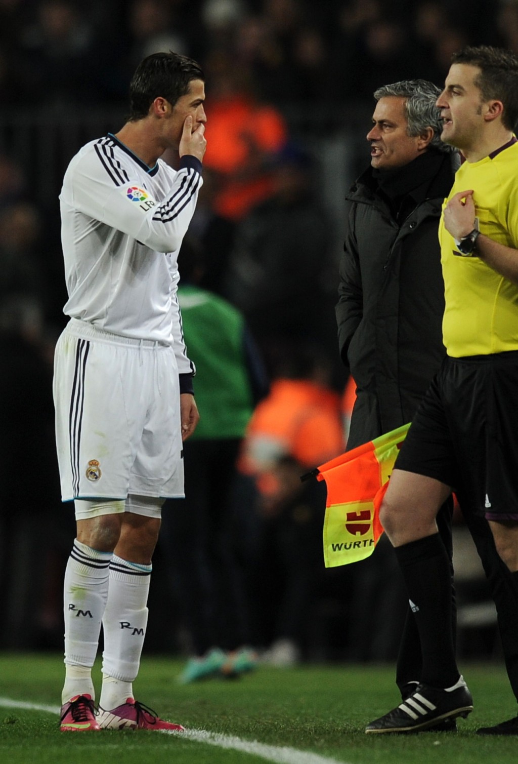 莫迪歷指摩連奴曾鬧喊C朗拿度。法新社