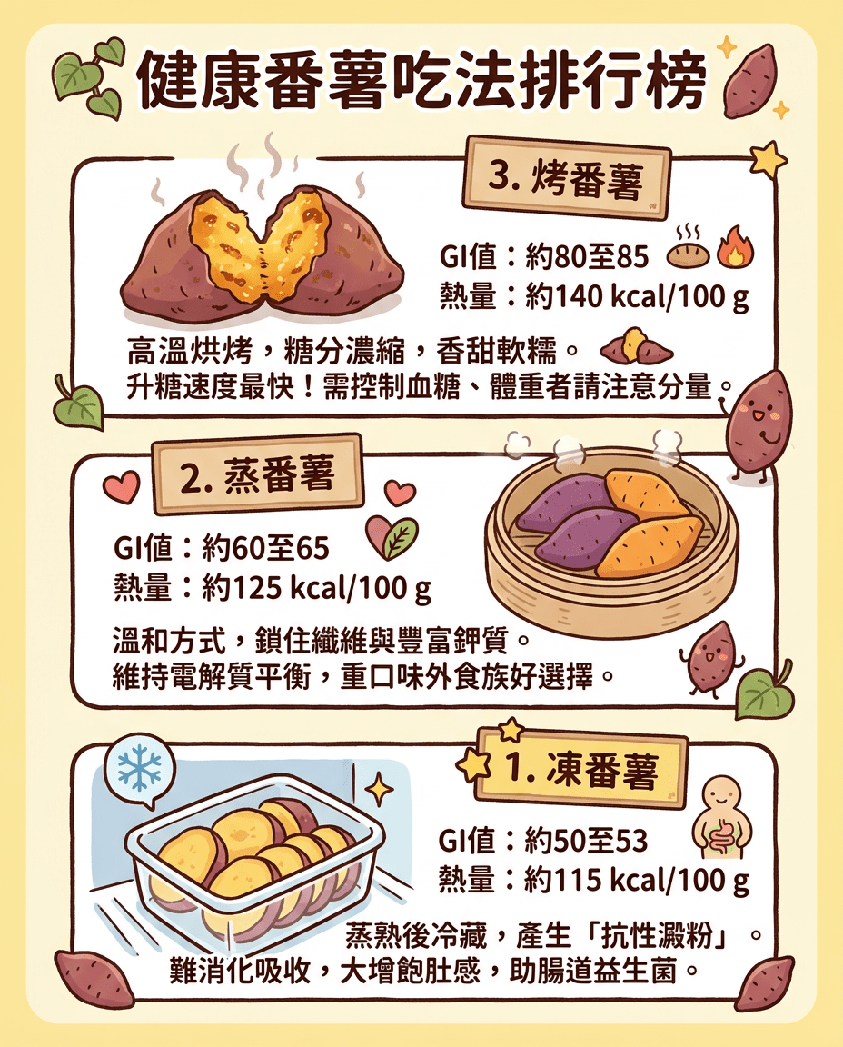 番薯3種煮法熱量