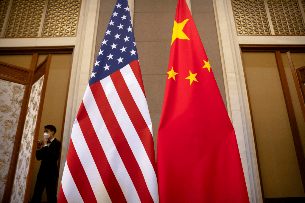 中美官員據報一連兩日在北京舉行經濟會談。 路透社資料圖