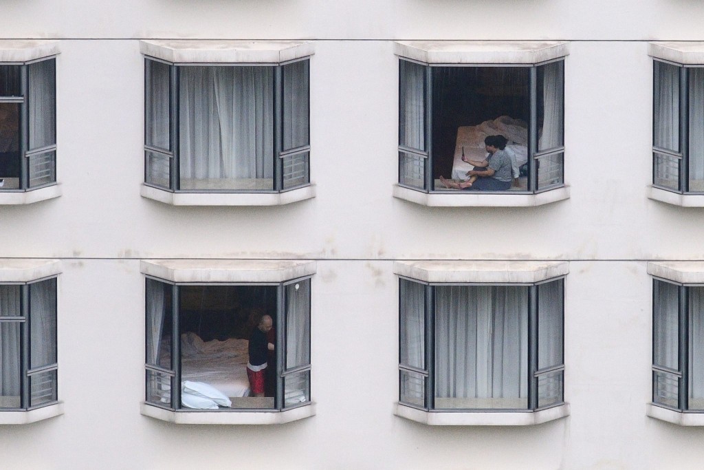 林郑月娥指，检疫酒店未有出现「一房难求」情况。资料图片