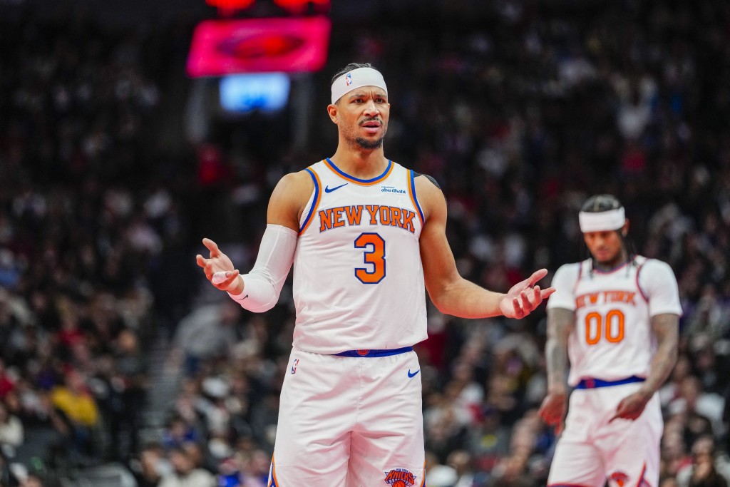 紐約人最終輕取速龍入NBA盃4強。路透社