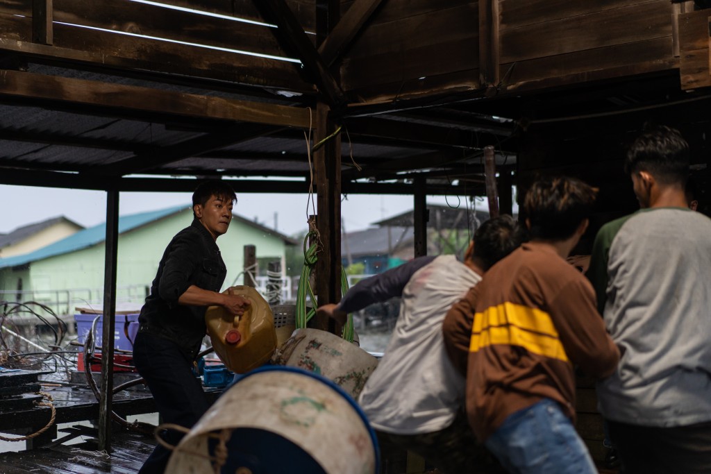 黎诺懿为应付大量打戏，触痛旧患。