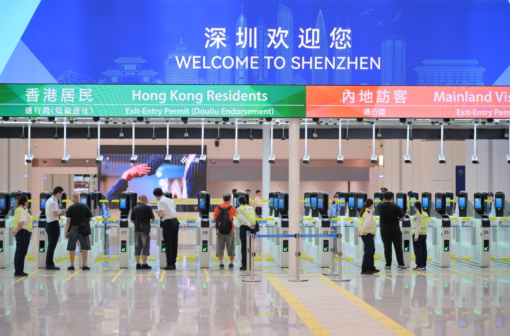 新皇崗口岸的啟用為大灣區旅客提供了24小時通關的新選擇。資料圖片 新皇崗口岸的啟用為大灣區旅客提供了24小時通關的新選擇。資料圖片