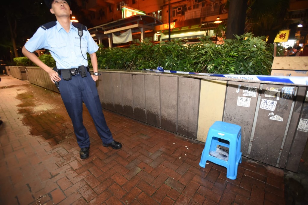 警員封鎖現場調查
