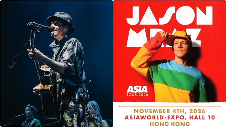 Jason Mraz 重臨香港 11月亞博開騷 香港樂迷苦等7年終見曙光