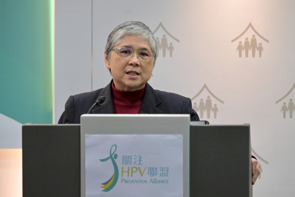 關注 HPV 聯盟召集人顏婉嫦指出，子宮頸癌發病率趨升的情況在年輕婦女群組更為明顯。蘇正謙攝