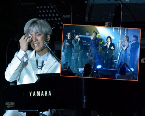 張彥博感觸13年來這演藝路不容易，也感謝《跳躍》眾演員來撐場。