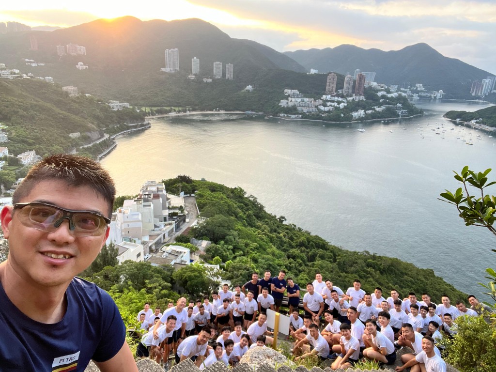 警司湯淦維指出，「戶外個人發展與歷奇訓練」讓學員在壓力與疲憊中展現真實的自我。