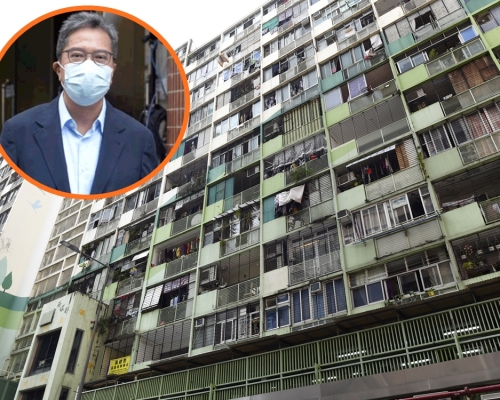 黃偉綸(細圖)指長遠須用其他方法解決劏房問題。資料圖片