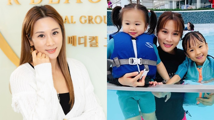 張嘉兒忙湊囡囡都要做靚靚媽咪。