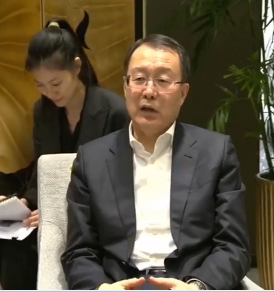 哈爾濱書記于洪濤。