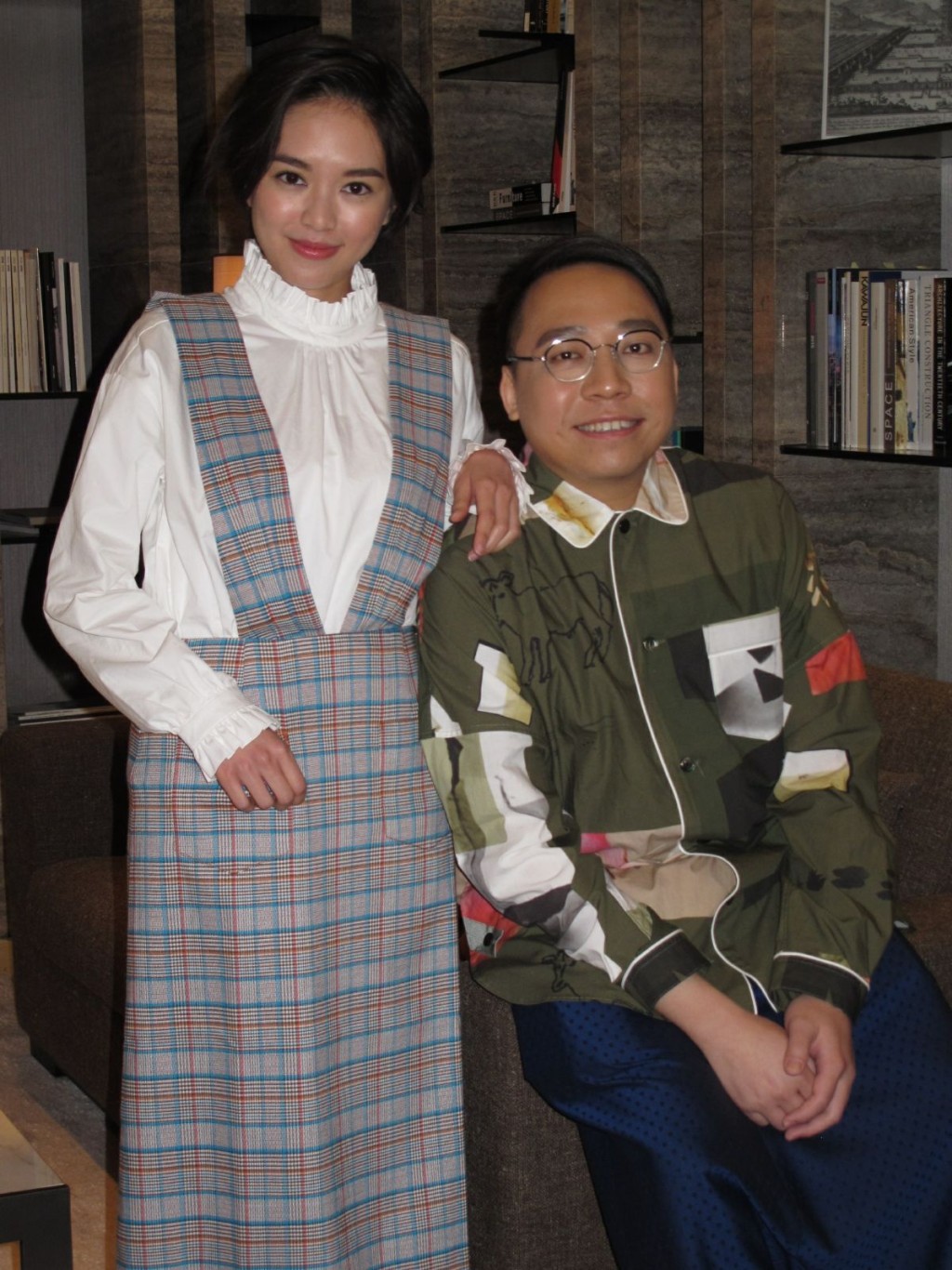 C君（右）戲中飾演黃子華的助手兼特工。