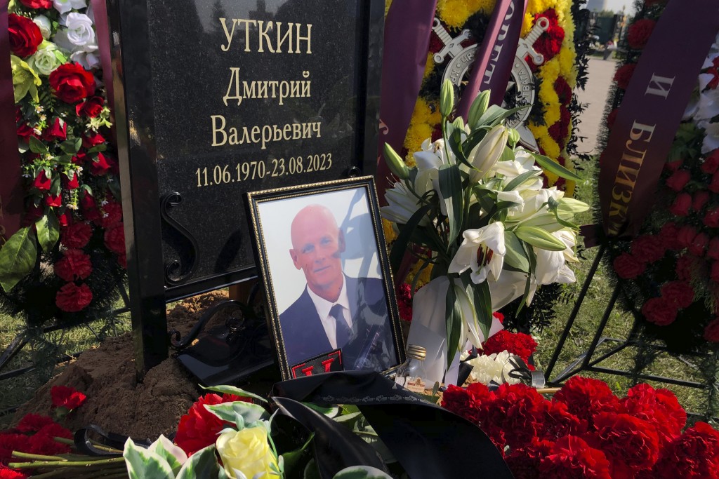 普里戈任已經在聖彼得堡附近落葬。美聯社