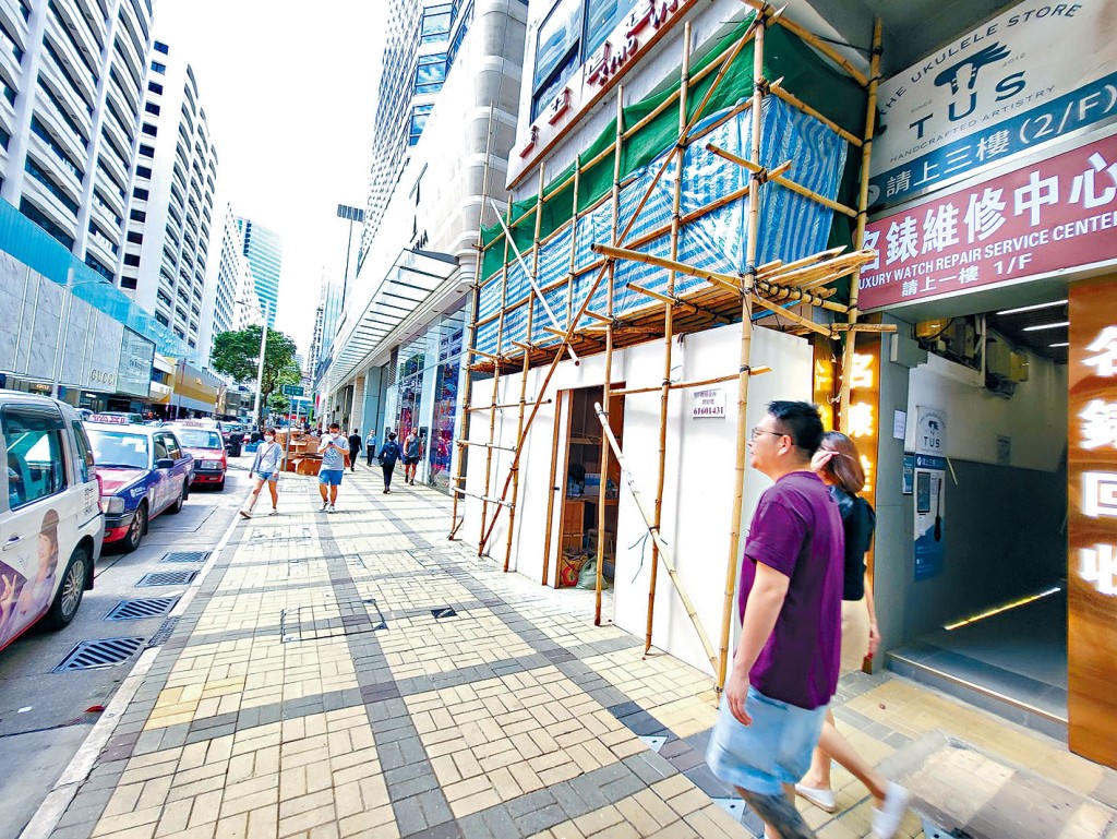 廣東道16號地鋪,名人站以每月65萬承租。