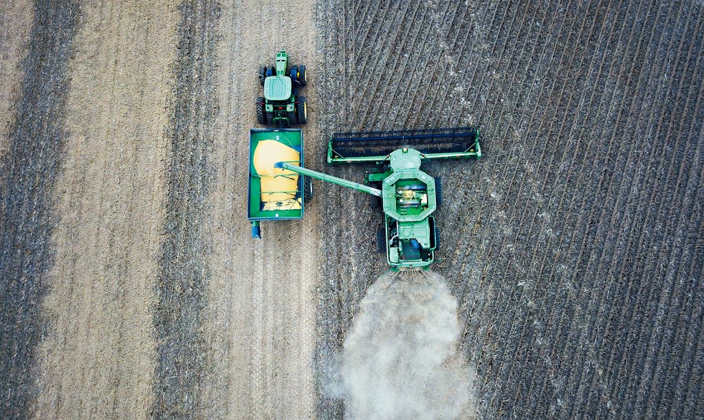 特朗普早前批評中方沒有採購美國大豆。 特朗普早前批評中方沒有採購美國大豆。