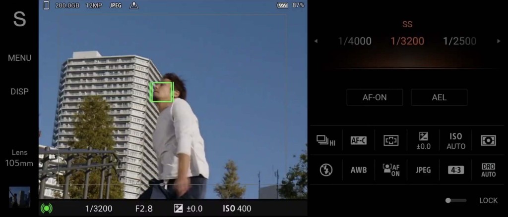 除了實時EyeAF對焦，新作所有鏡頭均可作實時追蹤對焦。