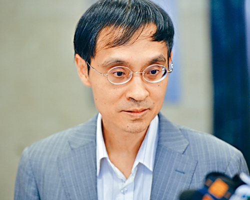 陳弘毅相信，對特區政府提出批評或不滿，不會構成顛覆，而要實質有推翻行為才算違法。 資料圖片