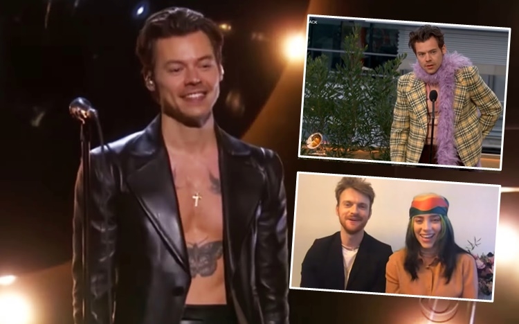 Harry Styles率先於格林美奪獎。