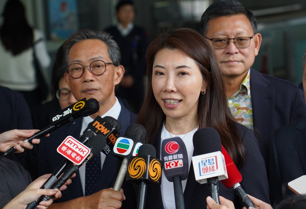 律師李頴彰參選法律界功能組別。 律師李頴彰參選法律界功能組別。