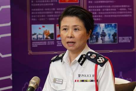 刘赐蕙认为维护国家安全是每一个香港人的责任。叶伟豪摄