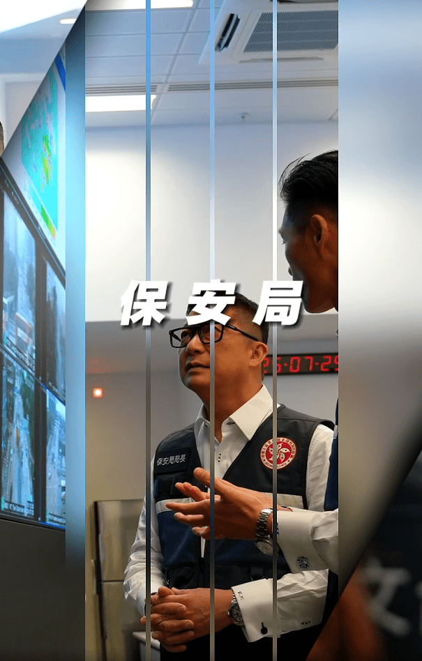 鄧炳強向在惡劣天氣下緊守崗位的前線同事致以衷心感謝。