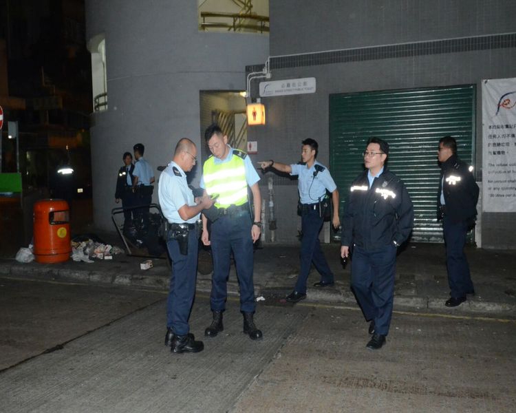 警方到場調查。徐裕民攝