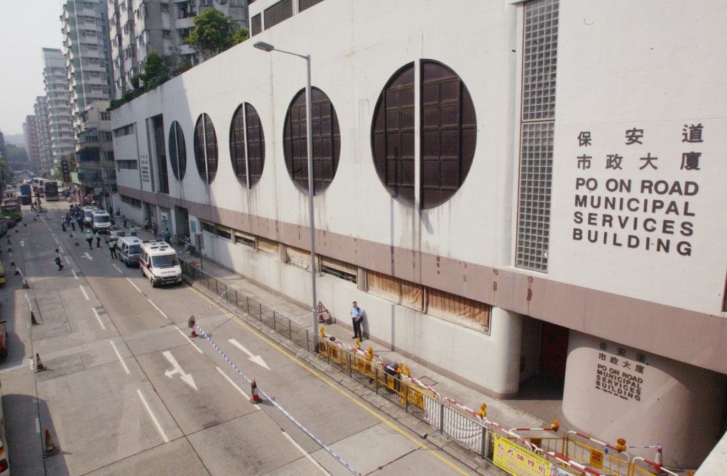 事發於2005年7月19日長沙灣保安道街市外。星島資料室圖片 事發於2005年7月19日長沙灣保安道街市外。星島資料室圖片